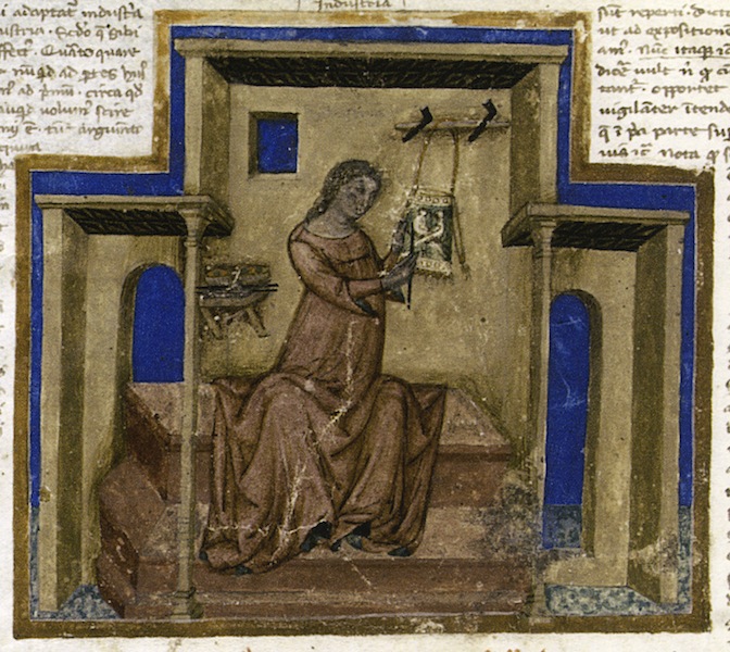 Francesco da Barberino, Industria, Documenti d’Amore, Vatikanstaat, Biblioteca Apostolica Vaticana, Ms. Barb. lat. 4076, fol. 32v.