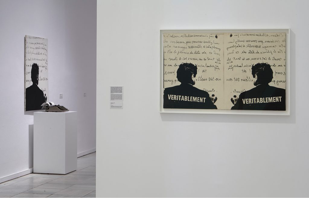 Marcel Broodthaers. Eine Retrospektive. Ausstellungsansicht. Museo Nacional Centro de Arte Reina Sofia. 2016.