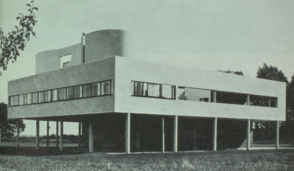 Abb. 6: Le Corbusier und Pierre Jeanneret, Villa Savoye, Poissy-sur-Seine, 1930.